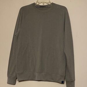 Classic Gray Crewneck Sweatshirt